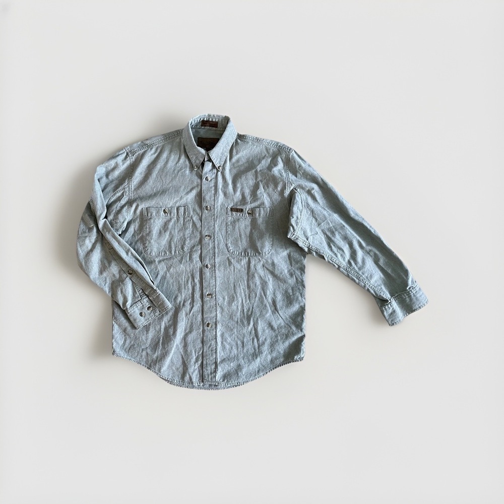 Browning Button-Down Shirt 100% Cotton Super Naturals Size Medium